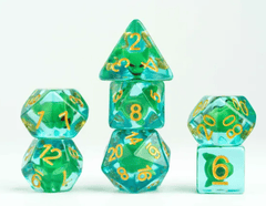 FanRoll Dice: 7-Set RPG Dice Pathfinder Goblin Dice Alchemist Goblin 10901